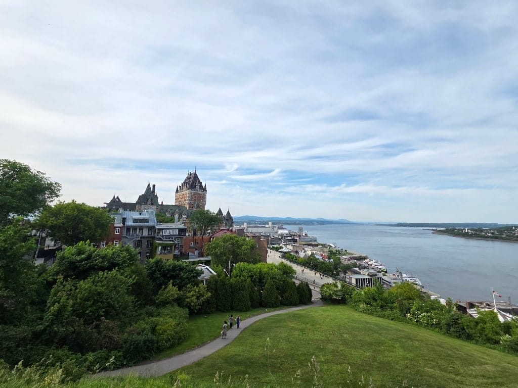 Parc du Bastion-de-la-Reine, one of the best free things to do in Quebec City is to enjoy Parc du Bastion-de-la-Reine