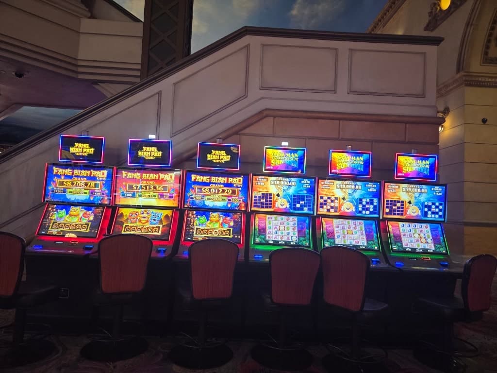Slot machines, gambling, Is Las Vegas In California?