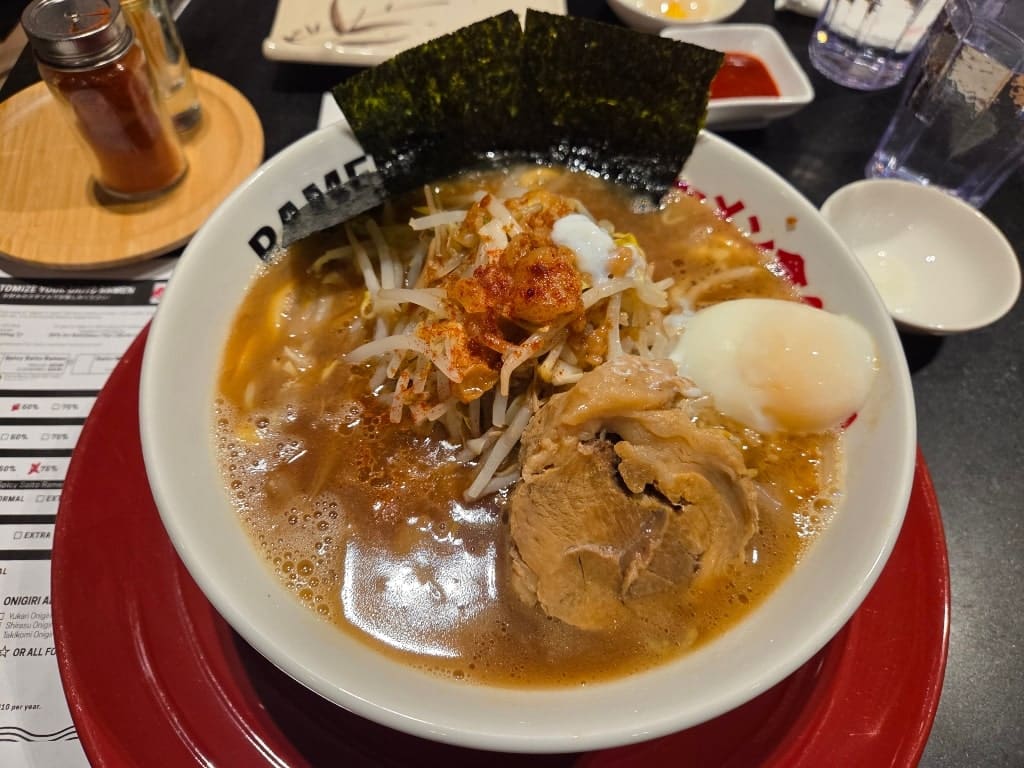 Saito Ramen spot in Yorkville, soup