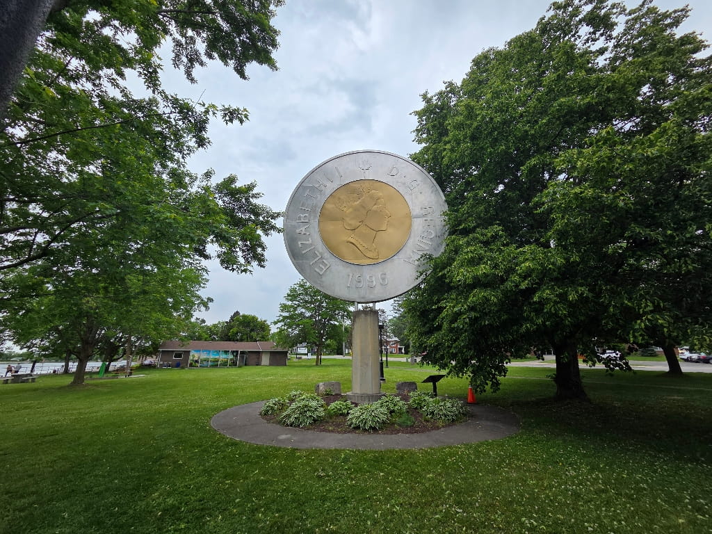 The Giant Toonie Monument, Campbellford, 2-Day Northumberland County Itinerary