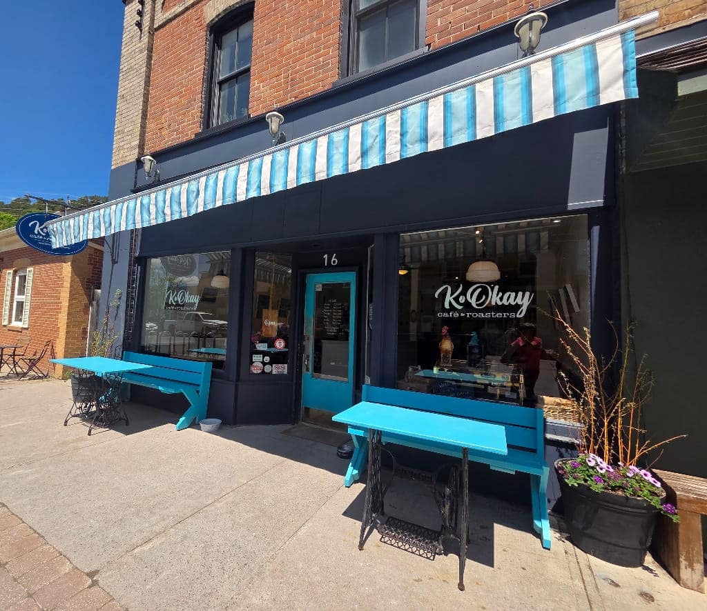 K OKAY Café & Roasters, Warkworth coffee shop, 2-Day Northumberland County Itinerary