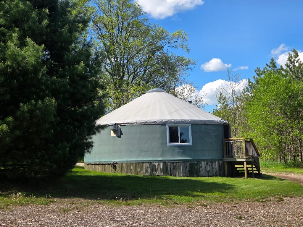 The Yurt, glamping