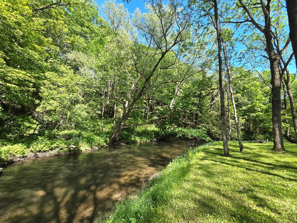 The lovely area around the Lynn River, Norfolk country, nature