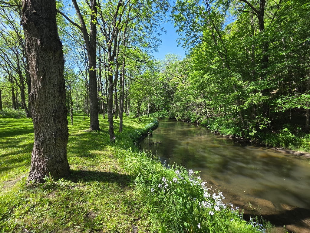 The beautiful river trail, river