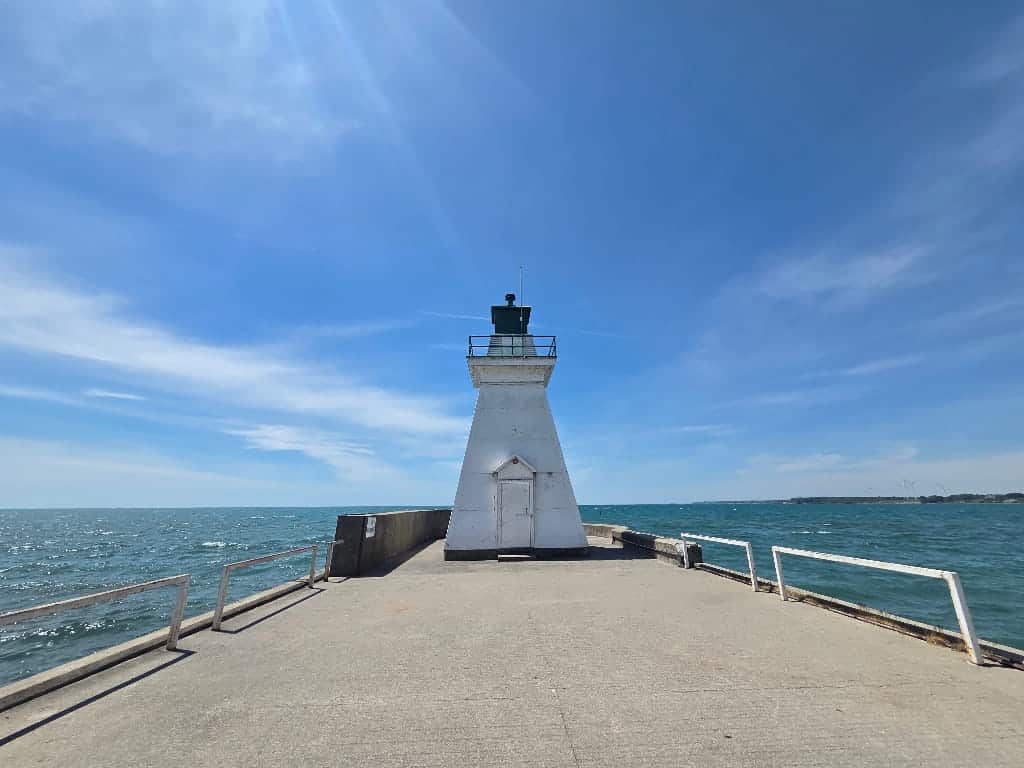 Port Dover Lighthouse on Lake Erie