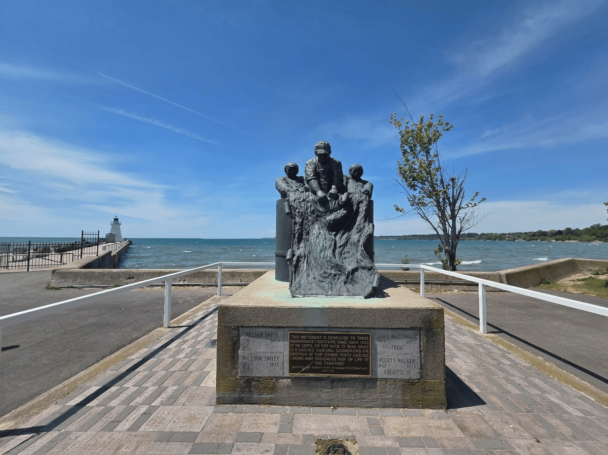 20260604_120148 (1) (2) Fishermen monument in Port Dover