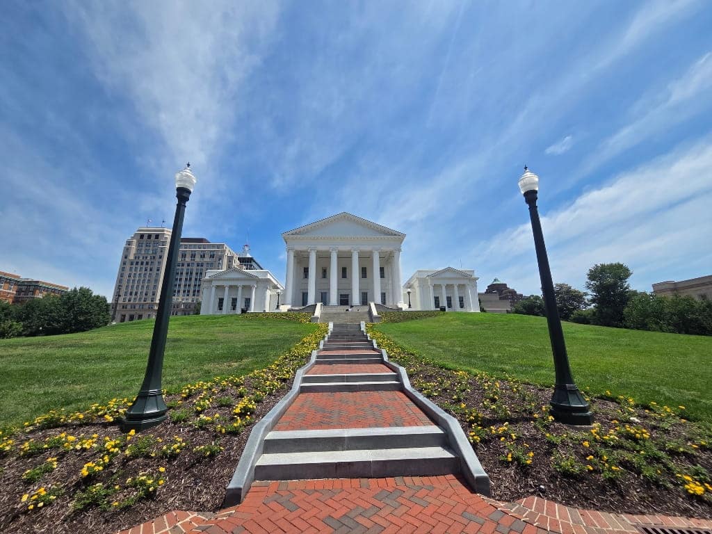Virginia State Capitol, government building, Richmond attractions