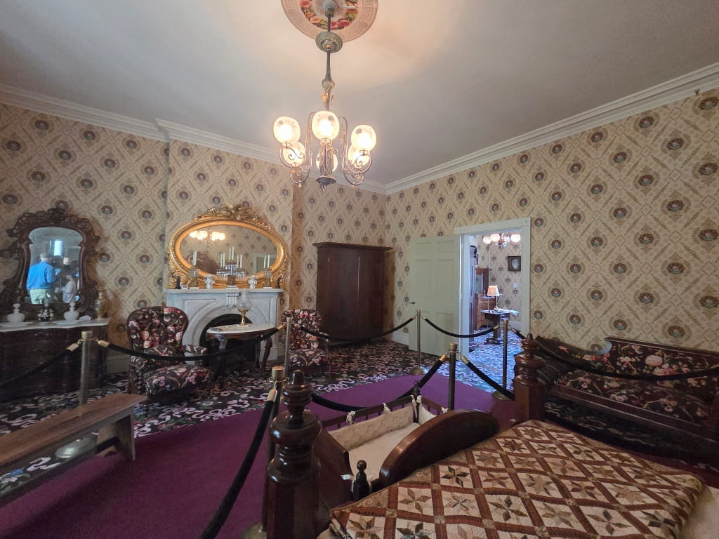 Inside one of the rooms of the White House Of The Confederacy