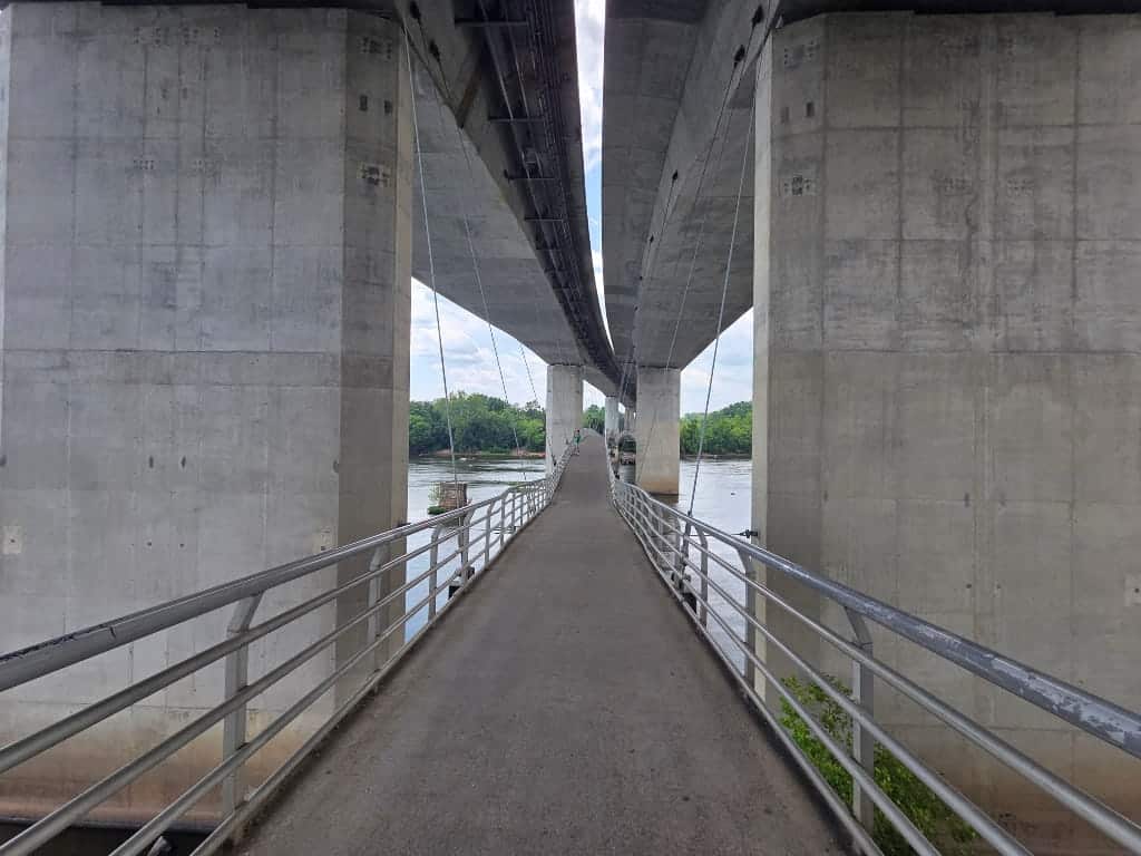 Belvidere Bridge, James River