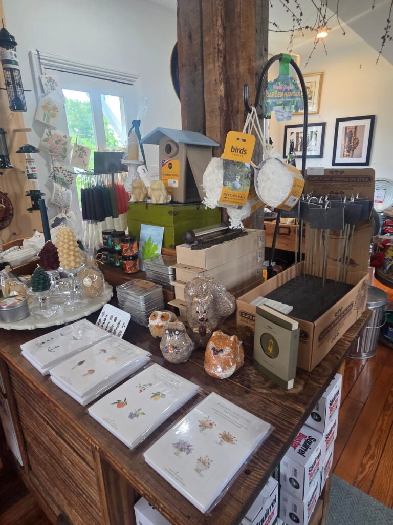 Inside of Chirp shop, store in Ashland, birdfeed, gifts, Is Ashland Worth Visiting?
