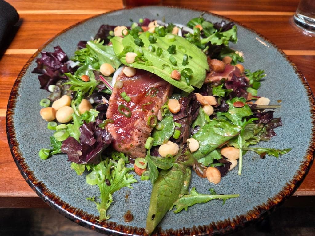 Tuna Poke Salad, Virtue Feed & Grain