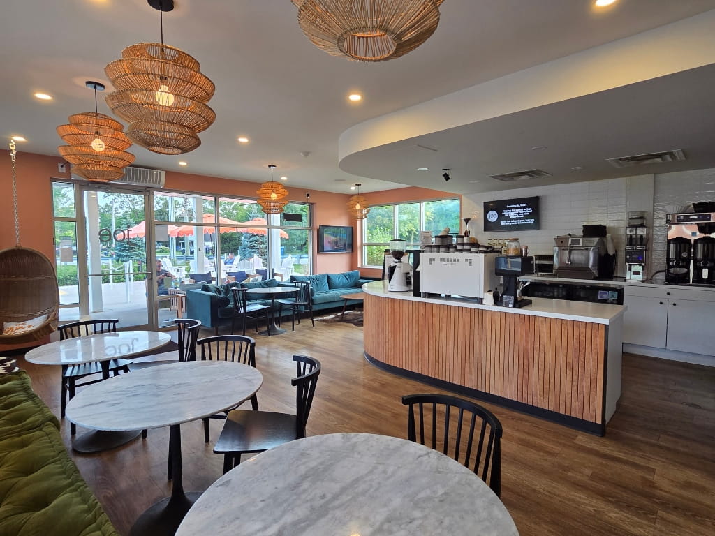 Inside JOE Hot+Cold Coffee, coffee shop