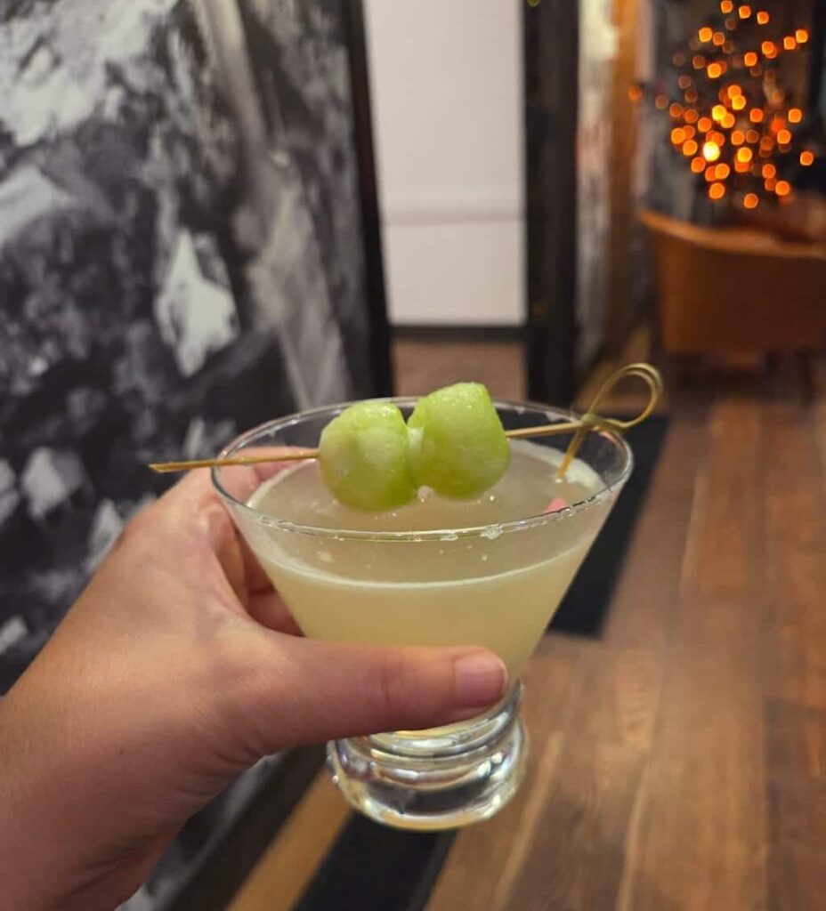 Polite Provision with white rum instead of gin, cocktail