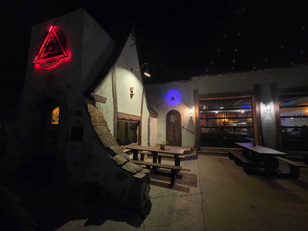 Atypical is housed in the historic Westland Gas Station, brewery